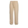 Mason joggebukse med strikk og snøring i livet Beige