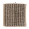 Vaskeklut 30x30 Viana Sort-beige
