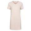Nattkjole Ines Beige-hvit