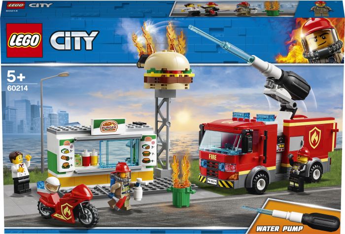 LEGO® City Fire Brannslokking på burgerbar standard