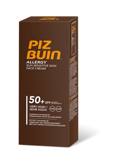 Piz Buin Allergy Sun Sensitive Face Cream spf 50