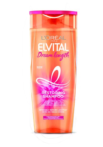 L'Oreal Paris Elvital Dream Length Shampoo langt skadet hår