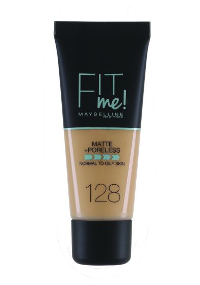 Maybelline Fit Me Matte & Poreless Foundation 128 warm nude