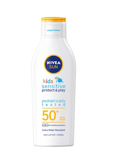 Nivea Sun Sensitive Kids Lotion SPF50 200ml spf 50