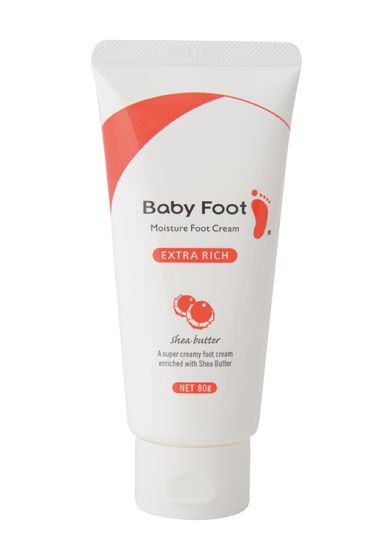 Baby Foot Foot Cream Sheabutter extra rich.