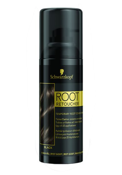 Schwarzkopf Root Retoucher 120ml root retoucher black