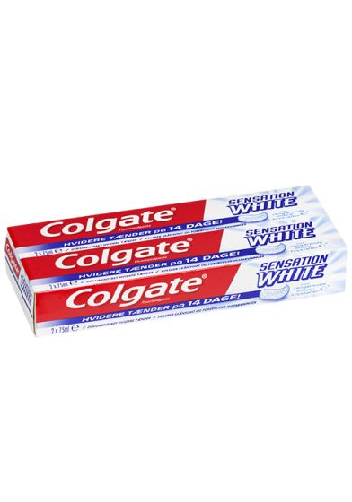 Colgate Tannkrem Sensation whitening 2pk original