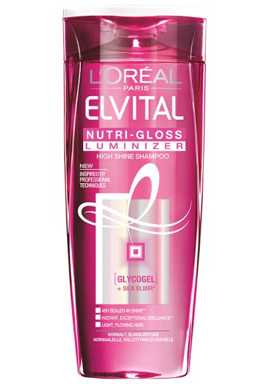 L'Oréal Paris Elvital Nutri Gloss Luminizer Shampoo high shine