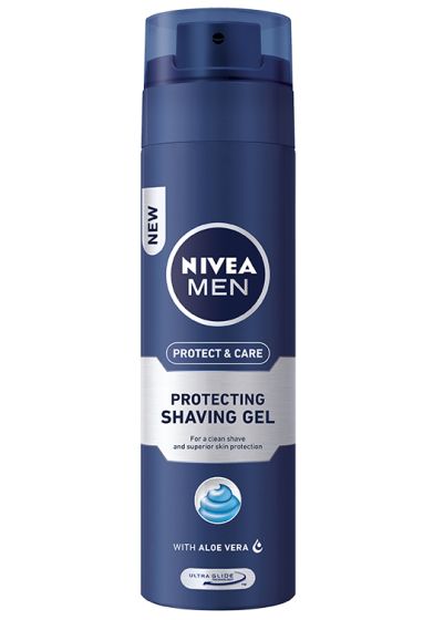 Nivea Men Protect & Care Shaving Gel 200ml aloe vera