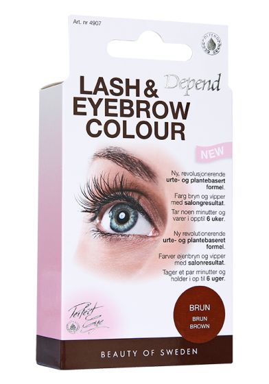 Depend Lash and eyebrow colour brown