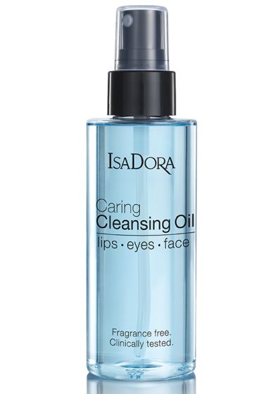 IsaDora Caring Cleansing Oil Lips Eyes Face caring