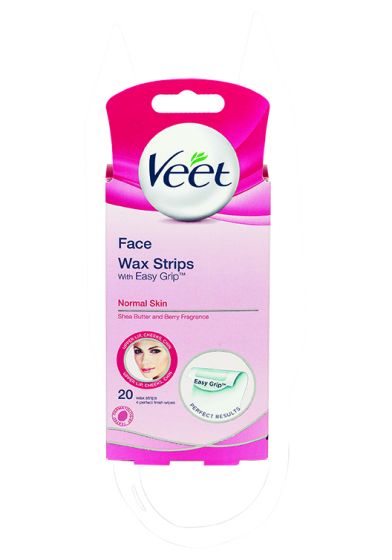 Veet Cold Wax Strips Face normal