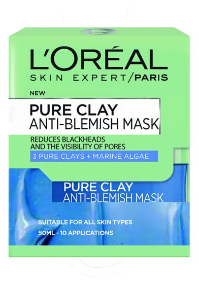 L'Oreal Paris Pure Clay Mask Anti-Blemish anti-blemish