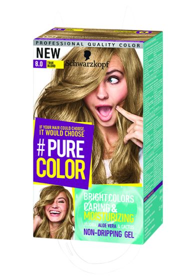 Schwarzkopf Pure Color hårfarge 8.0 true blond