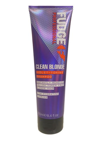 Fudge Clean Blonde Violet shampoo clean blond