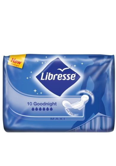 Libresse Maxi Goodnight 10 goodnight