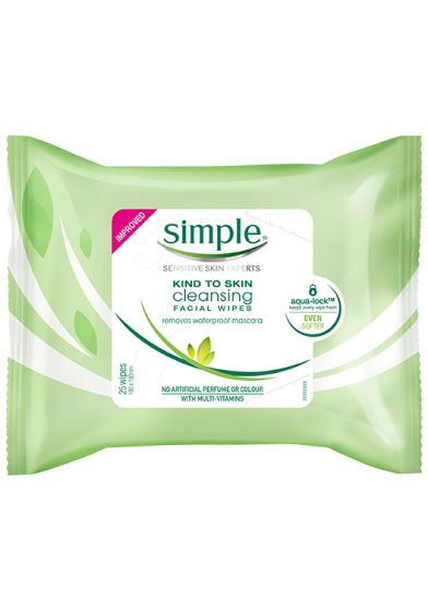 Simple Kind to skin Cleansing Wipes original
