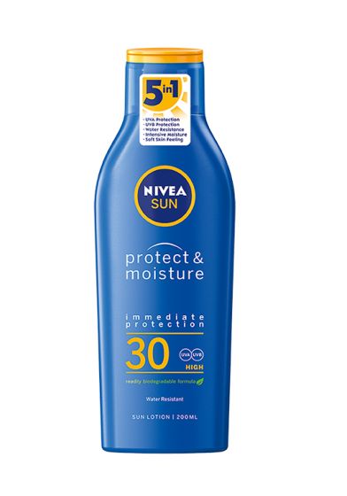 Nivea Sun Protect & Moisture Lotion SPF 30 200ml spf 30