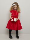 Kids World kjole rød