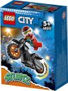 Lego City Turbo Wheels Stuntmotorsykkel og flammedrakt-figur