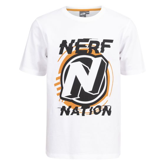 Nerf T-skjorte hvit