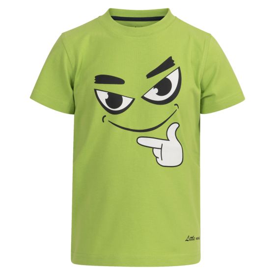 T-skjorte med Little Monster motiv grønn