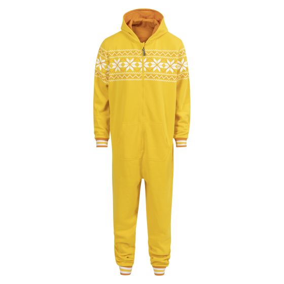Urban Clan Bjørn jumpsuit vinter gul.