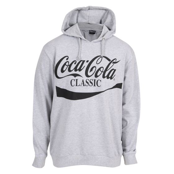 Coca Cola hoodie grå