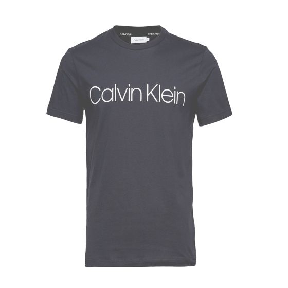 Calvin Klein Cotton front logo t-shirt marine