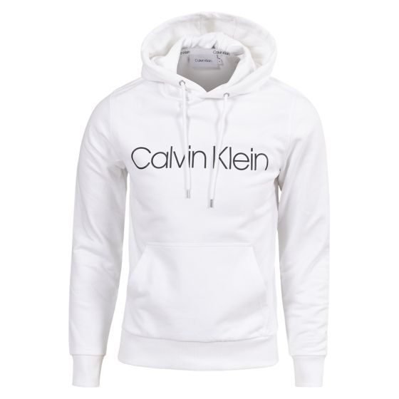 Calvin Klein hoodie hvit.