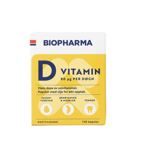 Biopharma Vitamin D Voksen original