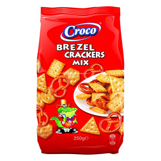 Croco Brezel Crackers Mix ingen