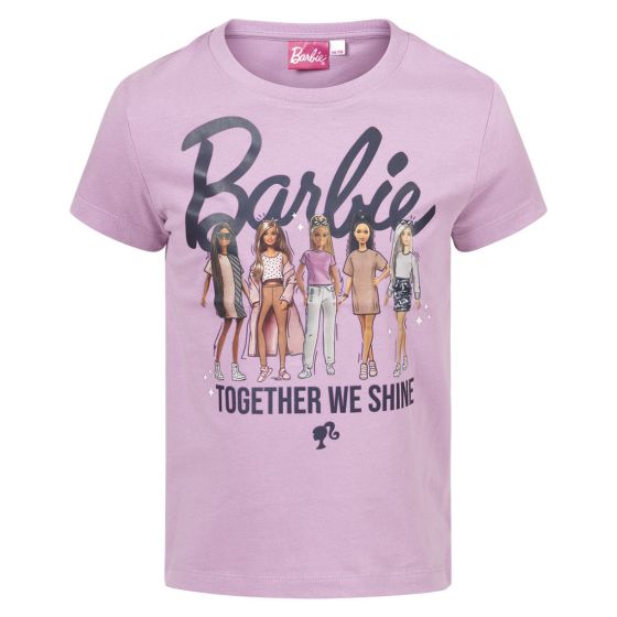 Barbie T-skjorte lilla.