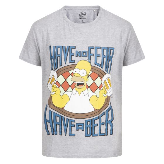 Homer t - shirt grå