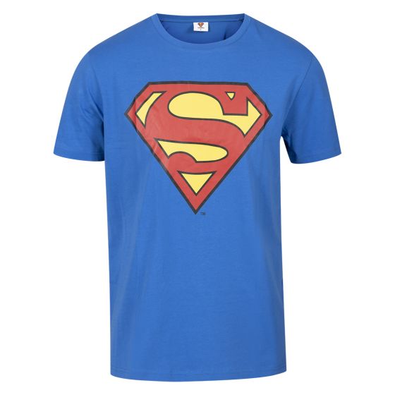 Supermann T-skjorte blå