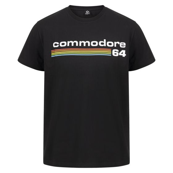 Commodore T-shirt Sort