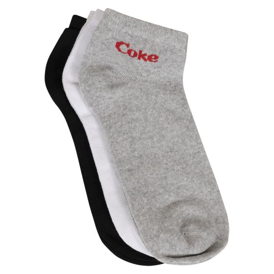 Coca Cola 3 pk sneakersokker