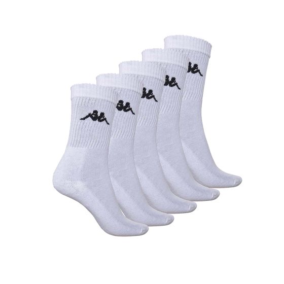 Fisper 5pk sokker Hvit