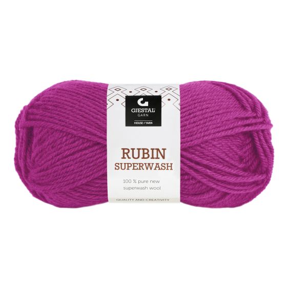 Rubin Superwash 50gr garnnøste 