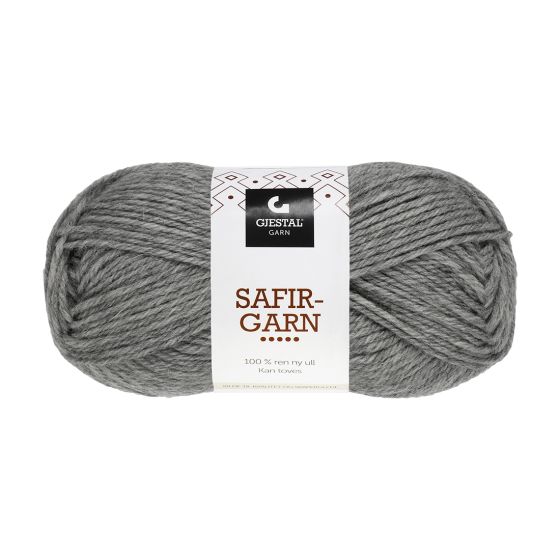 Gjestal Garn Safir garnnøste 405-grå