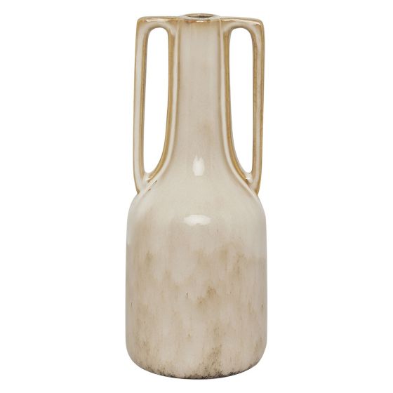 Noa vase med to hanker krem-beige