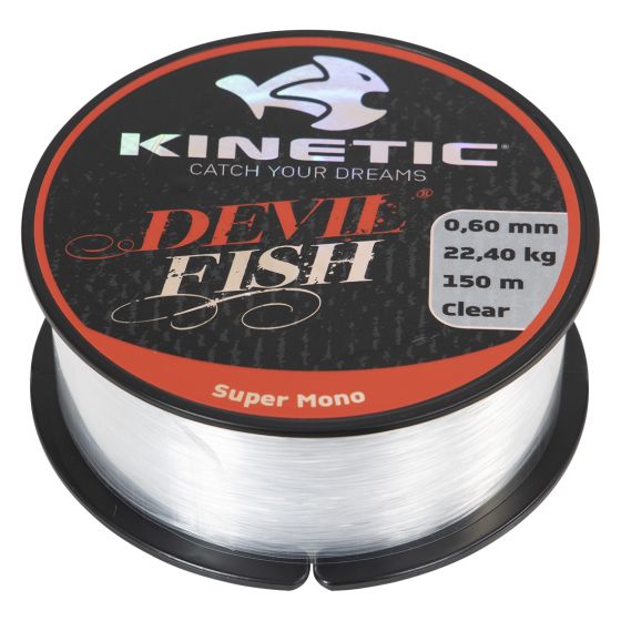 Kinetic mono sene 0,60mm/22,4kg clear
