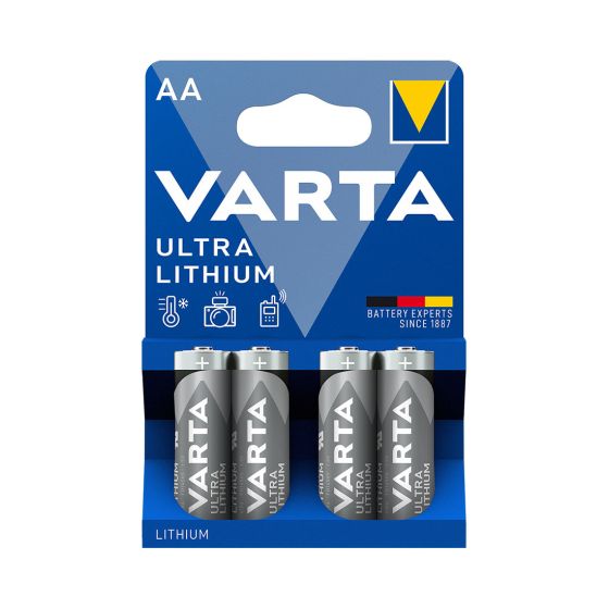 Varta Batteri prof lithium 4xAA aa/2900mah