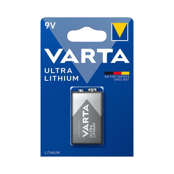 Varta Batteri prof Lithium 9v 9v