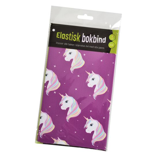 Bokbind elastisk A4 Unicorn unicorn