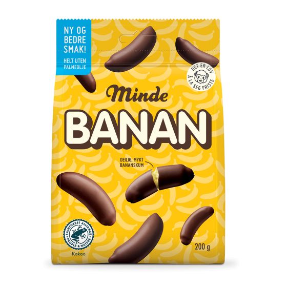 MINDE Banan  sjokolade og banan