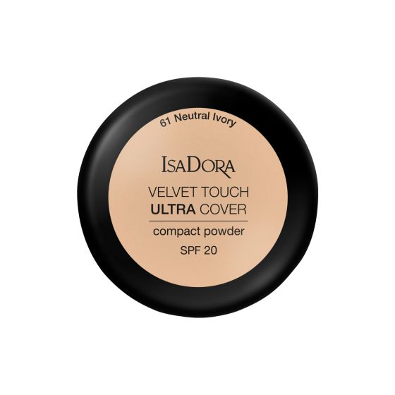Velvet touch ultra cover compact powder 61 neutral ivory