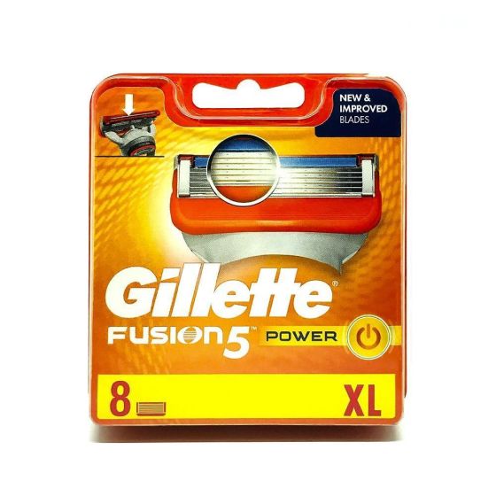 Gillette Fusion5 Power 8 Blades original