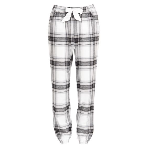 Nightwear pyjamasbukse grå-hvit