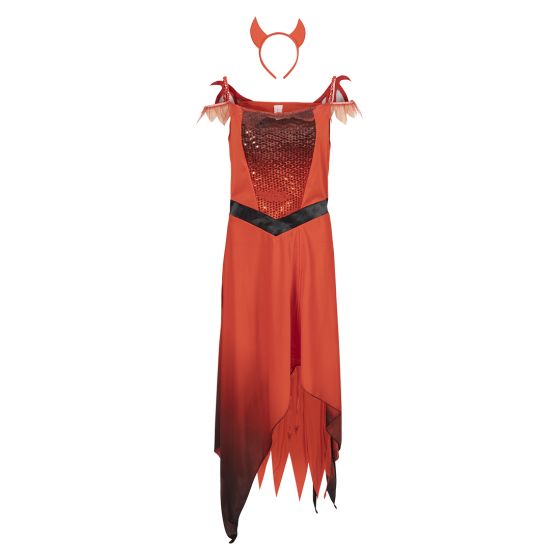 Halloween Kostyme Vampyr Sort-rød